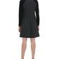 Tommy Hilfiger Women's Velvet Mini Cocktail and Party Dress Black Size 2 Petite
