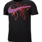 Nike Men's Dri-fit Graphic Training T-Shirt Black Size M