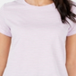 Maison Jules Women's Striped Crew Neck T-Shirt Purple Size X-Small