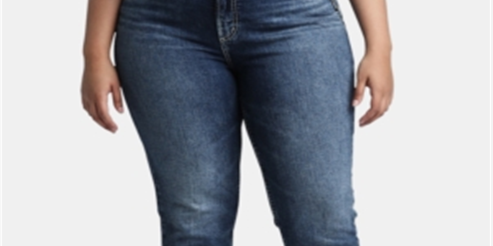 Silver Jeans Co Women's Denim Skinny Jeans Medium Dark Indigo Wash Size 18x29