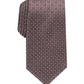 Perry Ellis Men's Kimball Micro Dot Tie Brown Size Regular