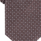 Perry Ellis Men's Kimball Micro Dot Tie Brown Size Regular