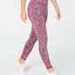 Ideology Women's Space Dyed Leggings Pink Size Medium