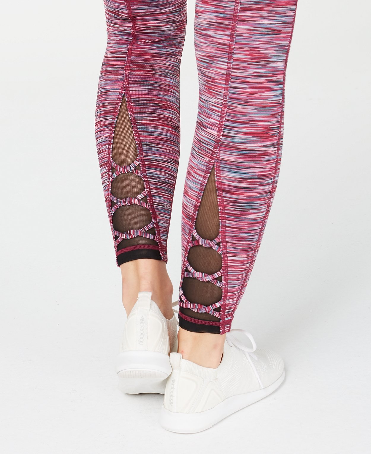 Ideology Women's Space Dyed Leggings Pink Size Medium