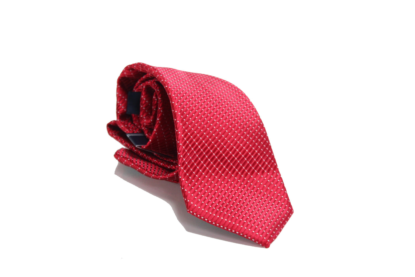 Nautica Men's Neck Tie Adrift Geometric Solid Skinny Slim Silk Red Size Regular