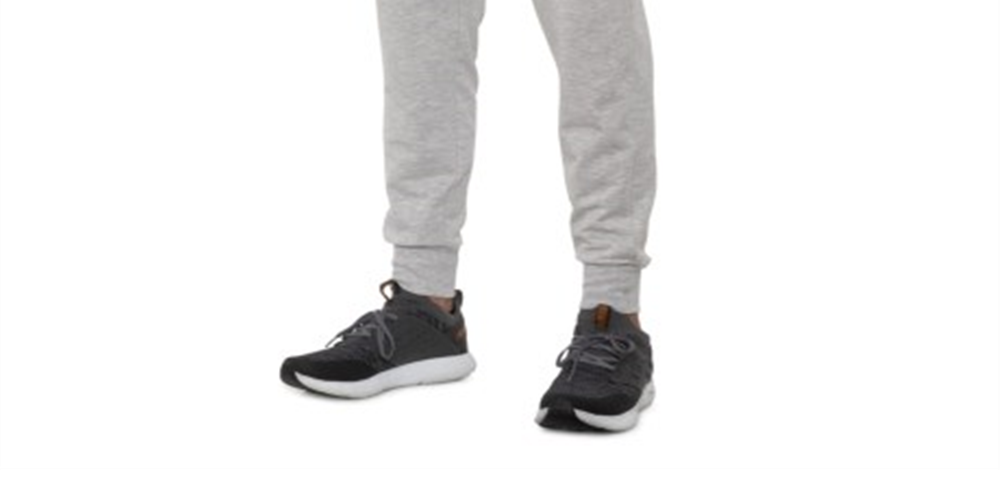 90 Degree By Reflex Men's Back Zipper Joggers Gray Size Large
