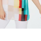 Alfani Women's Colorblocked Tunic White Size Petite Medium