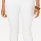 Style & Co Women's Curvy Fit Tummy Control Skinny Jeans White Size 4 Petite