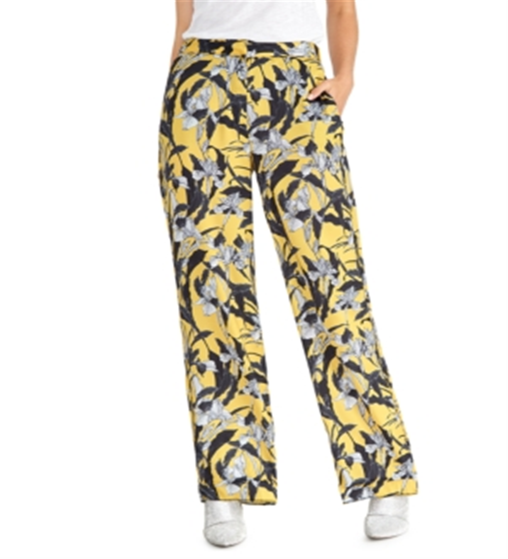 Rachel Roy Women's Carla Pants Yellow Size 10