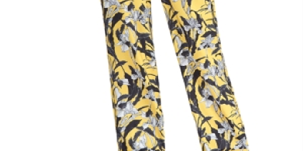 Rachel Roy Women's Carla Pants Yellow Size 10