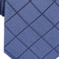 Alfani Men's Neck Sussex Pane Skinny Slim Tie Blue Size Regular