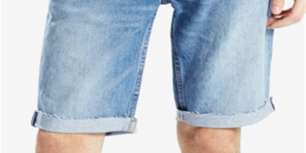 Levi's Men's 511 Slim Cut Off Shorts Blue Size 44