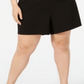 Emerald Sundae Women's Lace Spaghetti Strap V Neck Romper Black Size 1X
