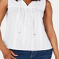 Tommy Hilfiger Women's Eyelet Cotton Top White Size Medium