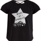 Ideology Girl's Graphic Print Cross Back T-Shirt Various Black Size 2T