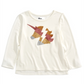Epic Threads Little Girl's Glitter Unicorn T-Shirt White Size 5