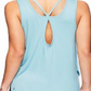Gaiam Gianna Women's Cutout Back Tank Top Mint Size Large