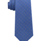 Michael Kors Men's Bicolor Neat Silk Professional Neck Tie Blue Size Regular