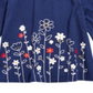 First Impressions Baby Girl's Flower Border Tunic T-Shirt Blue Size 18MOS
