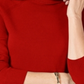 Karen Scott Women's Turtleneck Sweater Red Size XX-Large