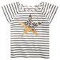 Epic Threads Toddler Girl's Striped Star T-Shirt White Size 3T