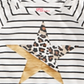 Epic Threads Toddler Girl's Striped Star T-Shirt White Size 3T