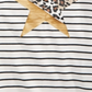 Epic Threads Toddler Girl's Striped Star T-Shirt White Size 3T
