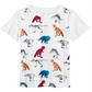 Epic Threads Little Boy's Dino T-Shirt White Size 5