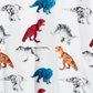 Epic Threads Little Boy's Dino T-Shirt White Size 5