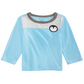 INC International Concepts Women's Puff Sleeves V Neck Tunic Sweater Blue Size 4T