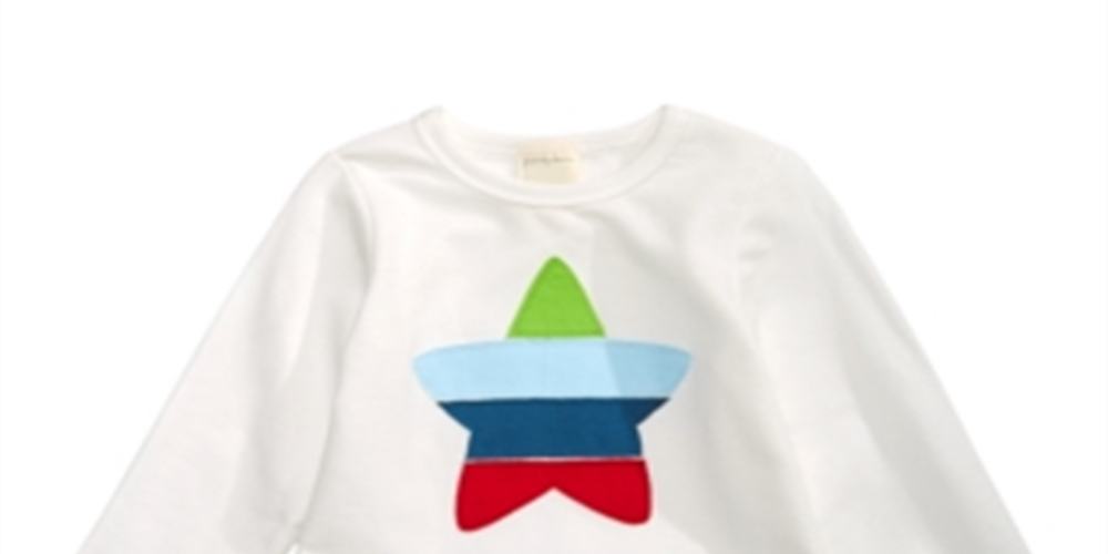 First Impressions Toddler Boy's Bold Star T-Shirt White Size 2T
