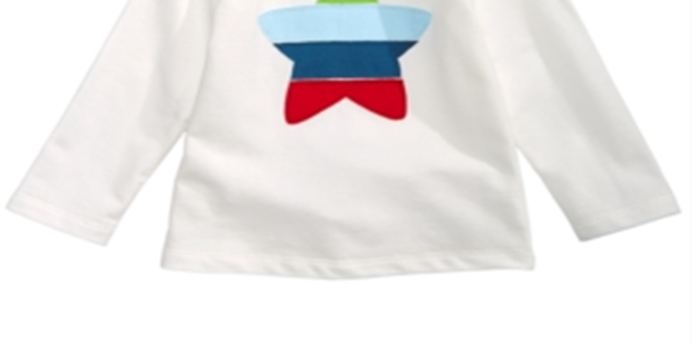 First Impressions Toddler Boy's Bold Star T-Shirt White Size 2T