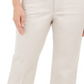 Charter Club Women's Cropped Straight Leg Pants Brown Size 18