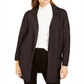 Style & Co Women's Oversized Patch Pocket Cardigan Brown Size Petite S