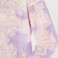 Say What? Junior's Tie Dye Long Sleeve Shirt Pink Size -L