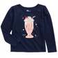 Epic Threads Toddler Girl's Milkshake T-Shirt Blue Size 2T