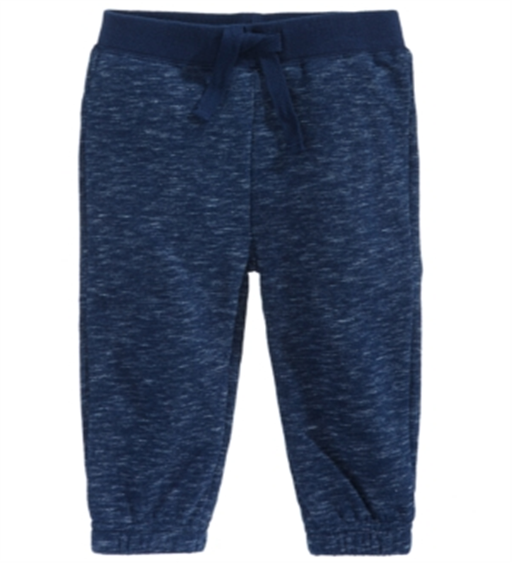 First Impressions Toddler Boy's Marled Jogger Pants Blue Size 3T