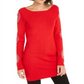 INC International Concepts Women's Medallion Sleeve Tunic Red Size Petite Small