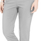JM Collection Women's Studded Pull on Pants Gray Size Petite XL