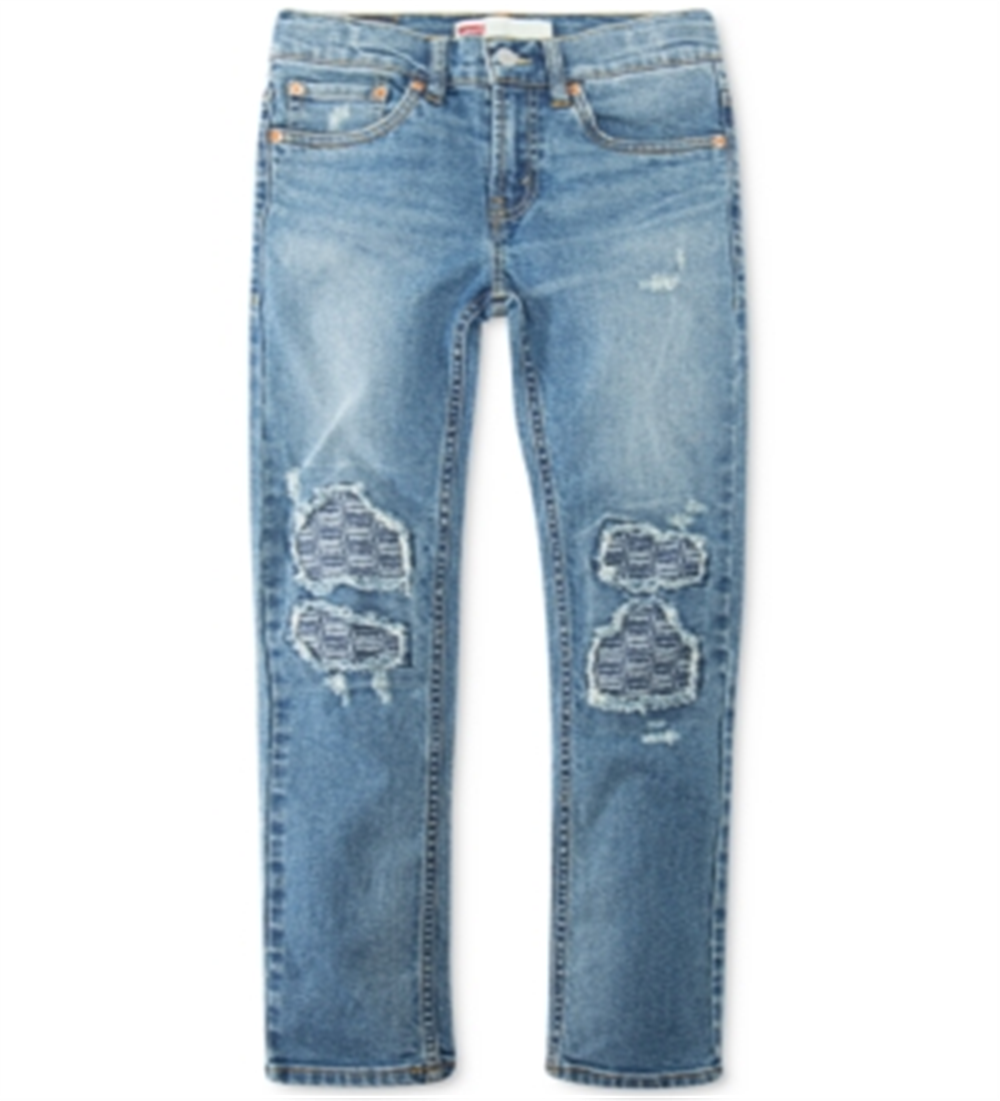 Levi's Big Boy's Taper Fit Sneaker Jeans Blue Size 16