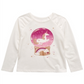 Epic Threads Toddler Girl's Unicorn Snow Globe T-Shirt White Size 2T