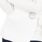 INC International Concepts Women's Embellished Grommet Wrap Sweater Gift White Size XX-Large