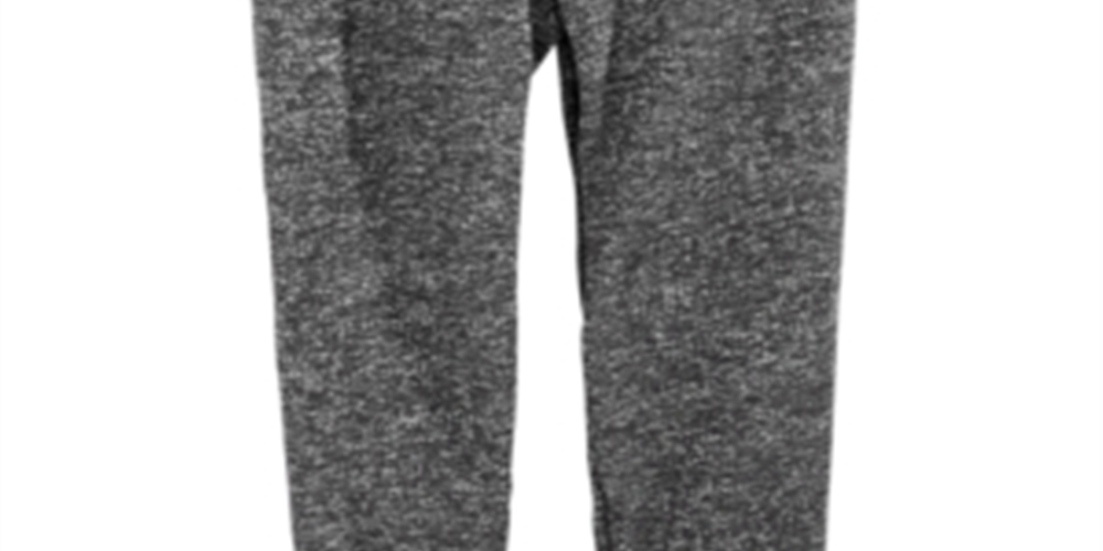 First Impressions Toddler Boy's Marled Jogger Pants Black Size 2T