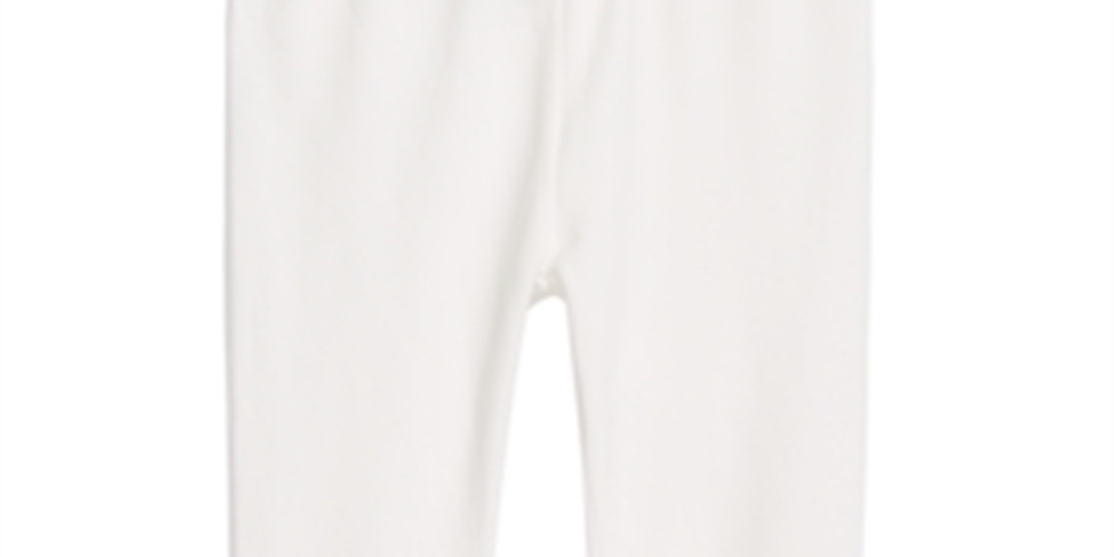 First Impressions Toddler Girl's Ruffle Hem Leggings White Size 3T