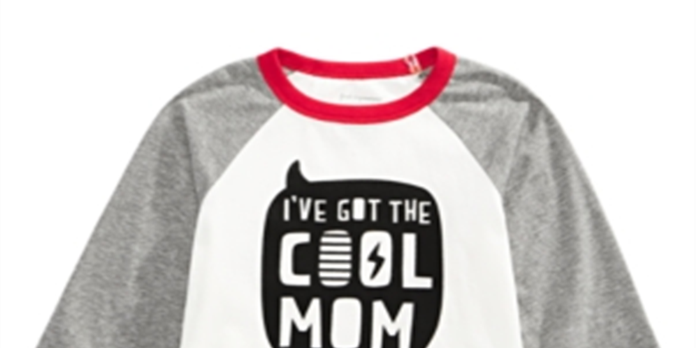First Impressions Baby Boy's Cool Mom Print Cotton T-Shirt White Size 24MOS