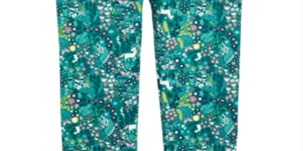 First Impressions Toddler Girl's Printed Leggings Green Size 2T