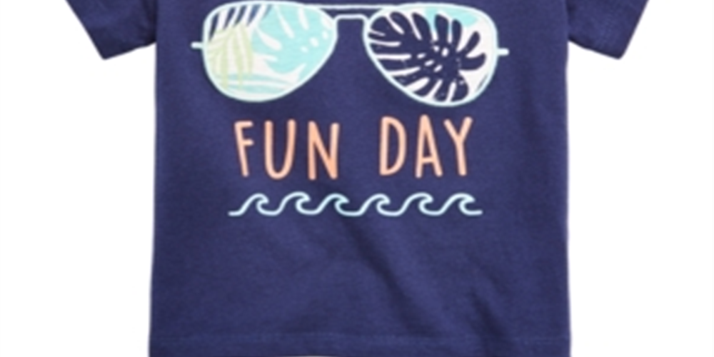 First Impressions Baby Boy's Fun Day Graphic T-Shirt Blue Size 18 Months