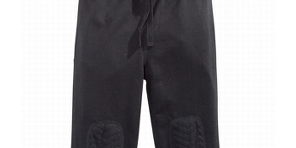First Impressions Toddler Boy's Knee Patch Pants Black Size 2T