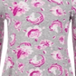 Epic Threads Little Girl's Floral Unicorn Dress Gray Size 6