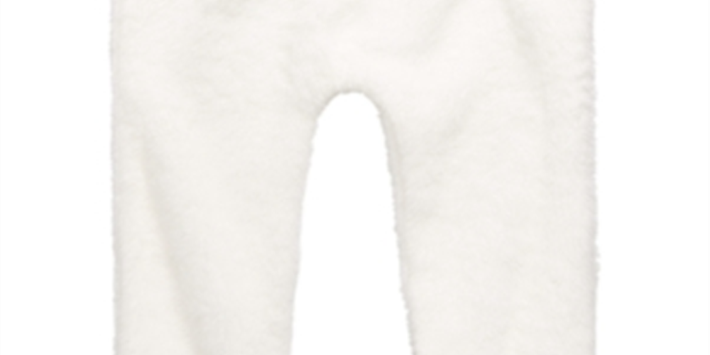 First Impressions Baby Boy's & Girl's Faux Sherpa Jogger Pants White Size 3-6MOS